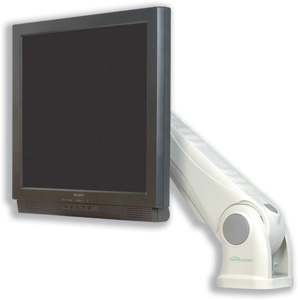 Compucessory Monitor Arm Gas Adjustable for 14-15 inch TFT LCD Monitor 8Kg Maximum Grey Ref CCS25000