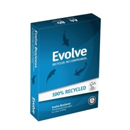 Evolve Business Paper Premium Recycled Ream-Wrapped 80gsm A4 White Ref 85093 [500 Sheets]