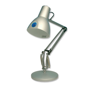 Helix Classic Glossy Desk Lamp 60W Titanium Ref VL1020