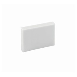 Helix Pencil Eraser for HB and Softer Grades 56x40x10mm White Ref Y91040 [Pack 10]