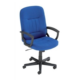 Trexus High Back Manager Armchair W500xD480xH465-580mm Backrest H620mm Blue