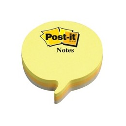 Post-it Speech Bubble Notes Pad of 225 Sheets Yellow and Grey Ref 2007SP