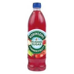 Robinsons Special R Squash No Added Sugar 1 Litre Summer Fruits Ref A02105 [Pack 12]