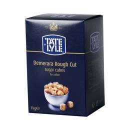Tate and Lyle Demerara Sugar Cubes Rough-cut 1Kg Ref A03903