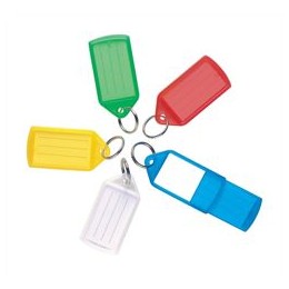 Helix Premium Keyfobs Medium 36x22mm Viewable Ref F34070 [Pack 10]