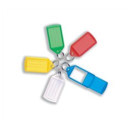 Helix Premium Keyfobs Large 56x31mm Viewable Ref F35070 [Pack 10]