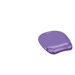 Fellowes Crystal Gel MousePad Purple 91441