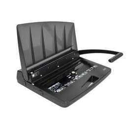GBC WireBind W15 Wire Binding Machine Manual Compact Binds 125 Sheets Punches 15x80gsm A4 Ref 4400402