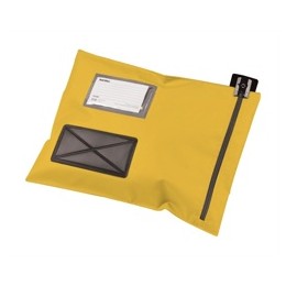 Versapak Mailing Pouch Durable PVC-coated Nylon 286x336mm Yellow Ref CVF1_YWS