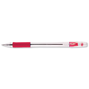 Pilot BegreeN Ballpoint Pen BPEGP Fine Tip 0.7mm Line 0.27mm Red Ref 203101002 [Pack 10]