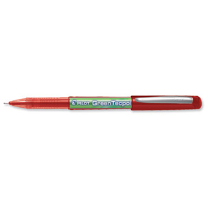 PILOT BEGREEN TECPOINT NEEDLE R/BALL RED