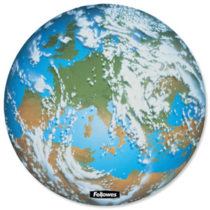 Fellowes Brite Mousepad Mat Hard Plastic for Accurate Tracking Earth Ref 5881401