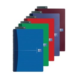 Oxford Office Notebook Wirebound Soft Cover A5 Assorted Ref 100103741 [Pack 5]