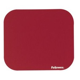 Fellowes Mousepad Solid Colour Red Ref 58022-06