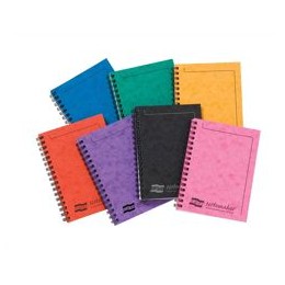 Europa Notemaker Book Sidebound Ruled 80gsm 120 Pages A6 Assorted A Ref 482/1138Z [Pack 10]