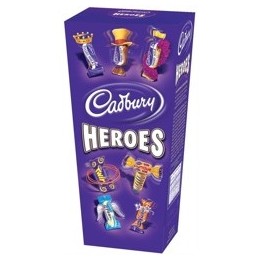 Cadbury Heroes Miniature Chocolates Selection Box 200g Ref A07566