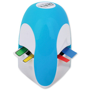 Post-it Index Dispenser of 1x 25mm Index 2x Index Arrows 2x Index Small in Blue Pod Ref 481897