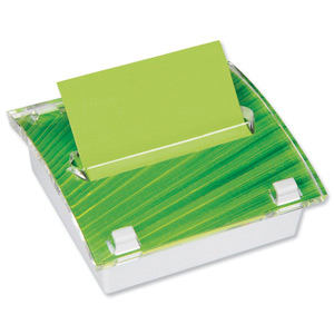 Post-it Z-Note Dispenser Acrylic with 8 Pads Changeable Insert Ref C2014N8G