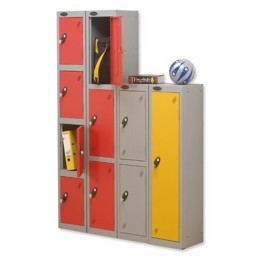 Trexus 2 Door Locker Hasp & Staple Lock Extra Depth ACTIVECOAT W305xD460xH1220mm Silver Ref 806502