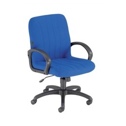 Trexus Lumb-Air Managers High Back Armchair Back H540mm W510xD460xH440-540mm Blue Ref SP9085BL