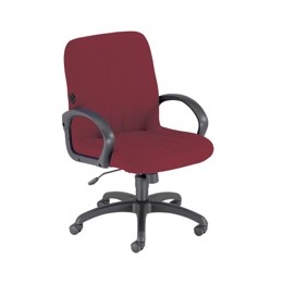 Trexus Lumb-Air Managers High Back Armchair Back H540mm W510xD460xH440-540mm Burgundy Ref SP9085BU