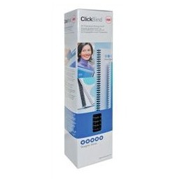 Acco A4 8mm Clicks Black 388019E P50
