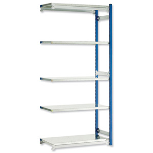 Trexus Plus Top-Rax Heavy Duty Shelving System Standard Depth Extension Bay W870x290x2000mm