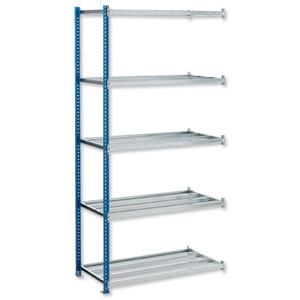 Trexus Plus Quick Shelf Pure Archive Shelving System Extension Bay Archive Unboarded W1000xD500xH2000mm