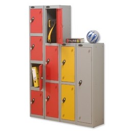Trexus 1 Door Locker Hasp & Staple Lock Extra Depth ACTIVECOAT W305xD460xH1220mm Silver Ref 862338
