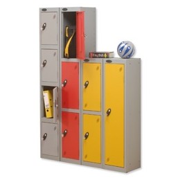 Trexus 4 Door Locker Hasp and Staple Lock ACTIVECOAT W305xD305xH1780mm Silver Ref 862524