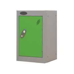 Trexus Plus Nesting Quarto Locker ACTIVECOAT 305x305x480mm Silver Green Ref 865626