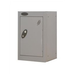 Trexus Plus Nesting Quarto Locker Extra Depth ACTIVECOAT 305x460x480mm Silver Ref 865650