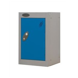 Trexus Plus Nesting Quarto Locker Extra Depth ACTIVECOAT 305x460x480mm Silver Blue Ref 865668