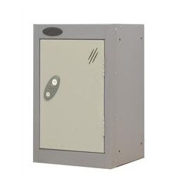 Trexus Plus Nesting Quarto Locker Extra Depth ACTIVECOAT 305x460x480mm Silver White Ref 865707