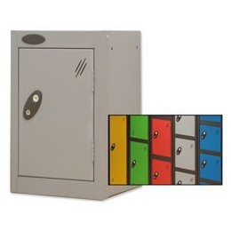 Trexus Plus Quarto Locker ACTIVECOAT 305x305x480mm Black Silver Ref 865715