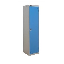 Trexus Clean Dirty Locker W460xD460xH1780 Silver Blue