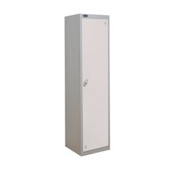 Trexus Clean Dirty Locker W460xD460xH1780 Silver White