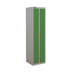 Trexus Twin Locker W460xD460xH1780 Silver Green