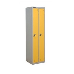 Trexus Twin Locker W460xD460xH1780 Silver Yellow