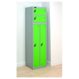 Trexus 2 Person Locker W460xD460xH1780 Silver