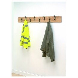 Trexus Wall Hook Strip with 8 Hooks 1500mm Ref 866087