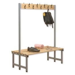 Trexus Double Sided Bench with Hooks 2000x720 Ref 866168