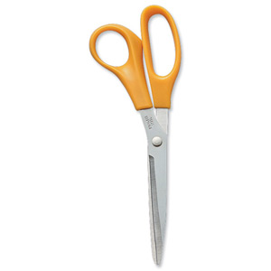 5 Star Left Handed Scissors 217mm Orange