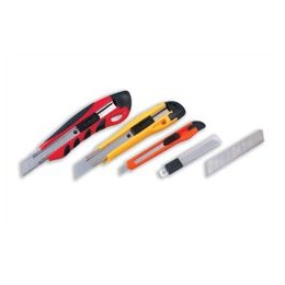 5 Star Cutting Knife Light Duty with Locking Device and Snap-off Blades