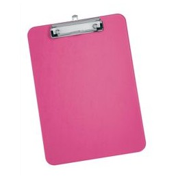 5 Star Clipboard Plastic Durable with Rounded Corners A4 Pink