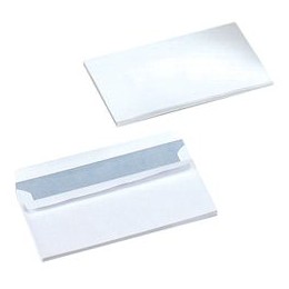 5 Star Envelopes Wallet Press Seal 80gsm White DL [Pack 1000]