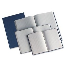 Contract Manuscript Book Casebound 70gsm Ruled 190 Pages A5 Ref H68894 [Pack 5]