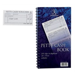 Challenge Petty Cash Pad 280x152 40pp