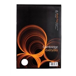 Cambridge Refill Pad Headbound Ruled Punched 4 Holes 70gsm 160pp A4 Ref 100080236 [Pack 5]