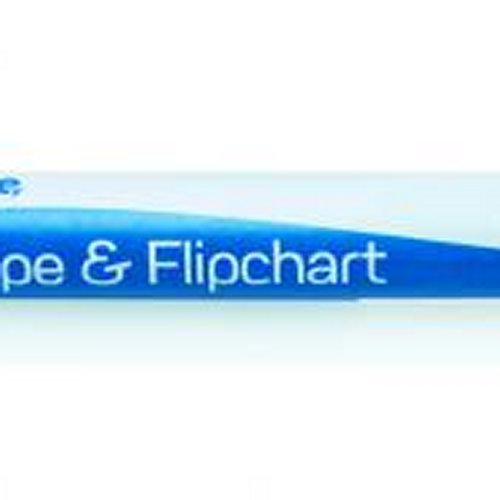 Initiative Drywipe and Flipchart Marker Green [Pack of 10]